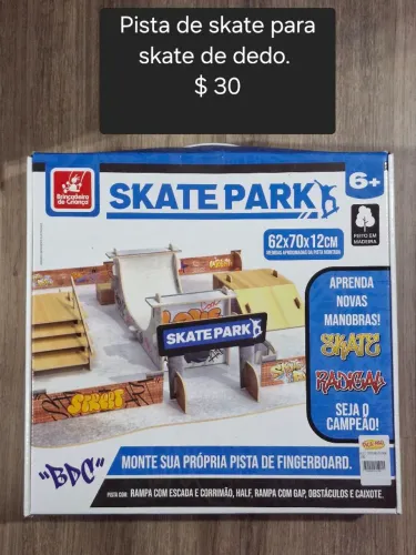 Pista de skate de dedo