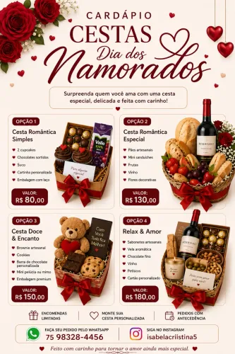 Cesta de café da manhã 