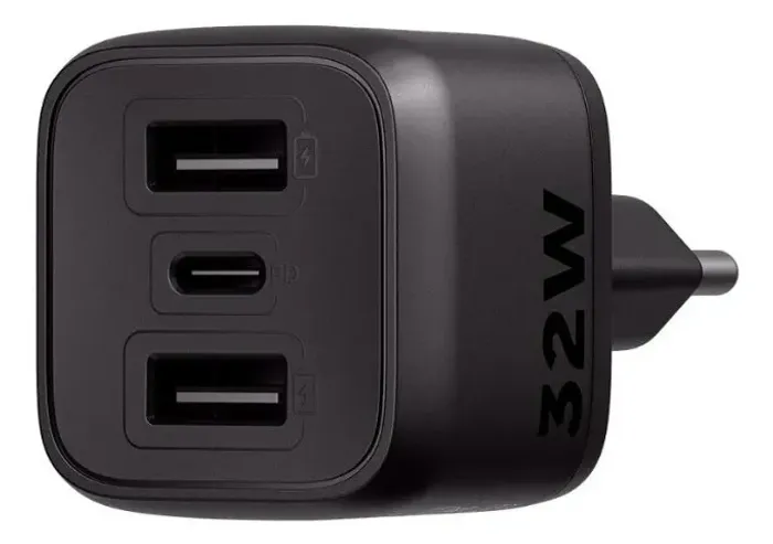 Carregador 3 portas USB Turbo 32W Intelbras