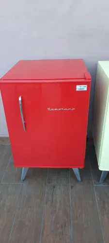 Frigobar brastemp retro vintage vermelho entrego se não for longe 