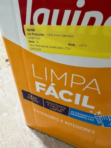 Latão tinta iquine semi brilho - Cor produzida (Cairipuru)