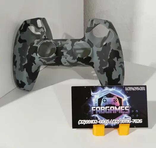 Capa de Controle PS5 CAMUFLADA. Aqui na LOJA FABGAMES ? Loja física