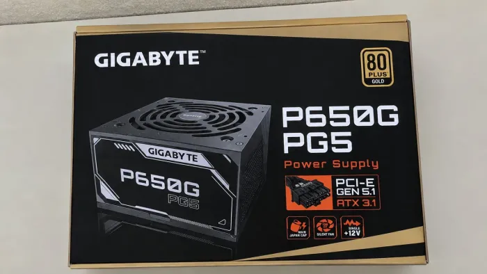 Fonte Gigabyte 650w 80 plus gold Nova nunca usada 
