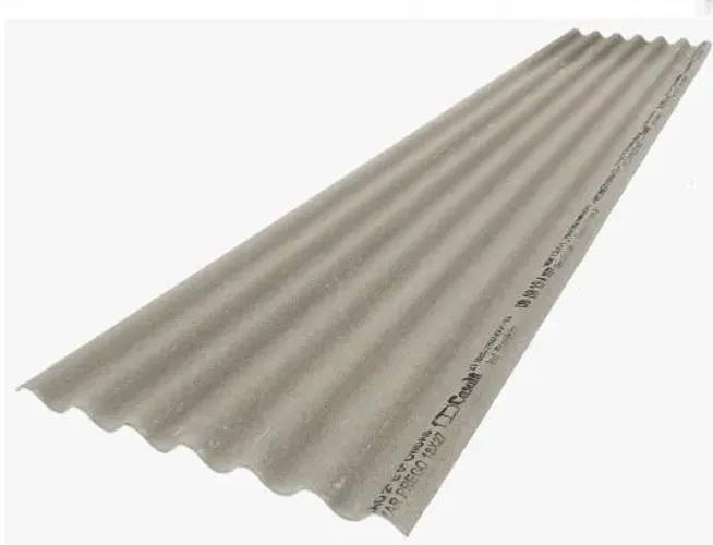Telha de fibrocimento impermealizada casalit 2.44 x50 4mm 