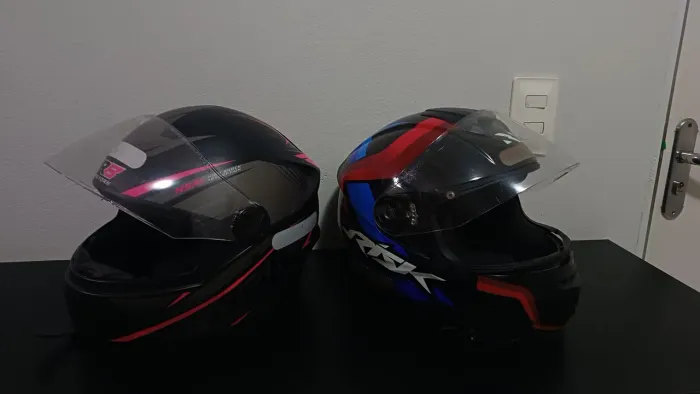 Capacete Norisk e Pro Tork
