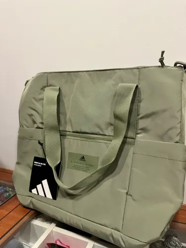Bolsa Adidas all me 2 tote verde