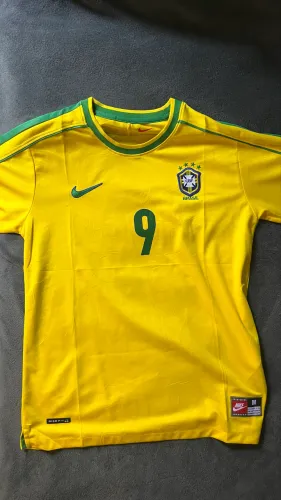 camisa Brasil (Ronaldo) - Copa do Mundo 1998