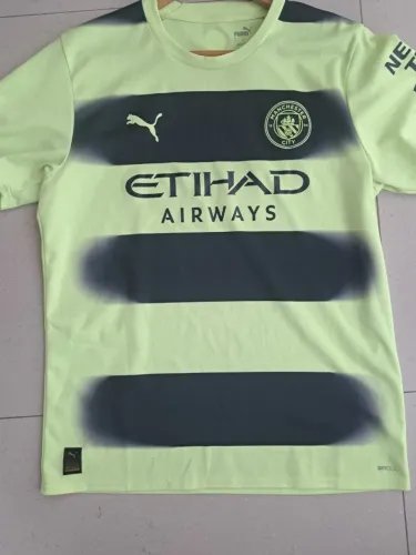 Camisa Manchester City Puma 2024/25 Verde Limão - Torcedor