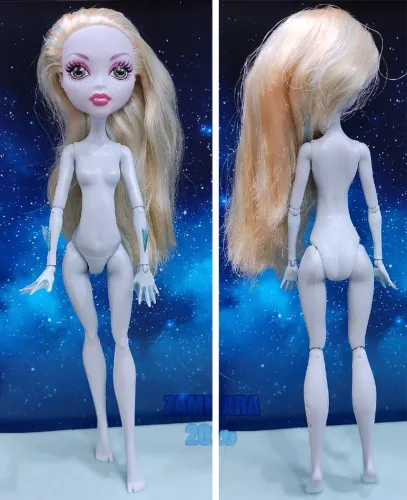 Boneca Monster High Lagoona Dot Dead DDG para Customização, Reparo, Substituição, Sucata