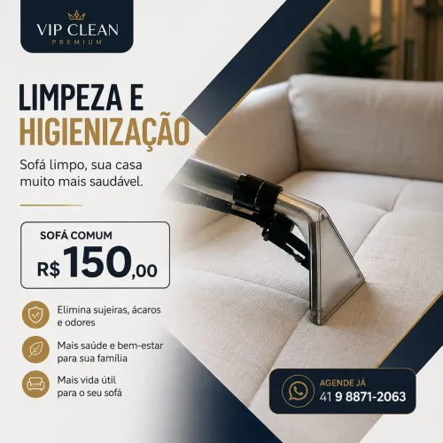 Lavagem a seco higienização
