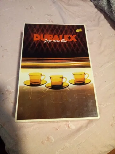 Jogo xícara duralalex, chá.