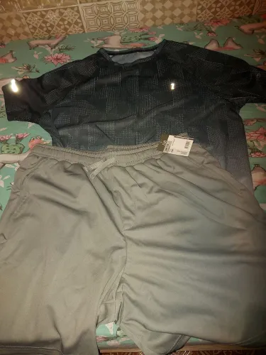 Conjunto camisa e short masculino