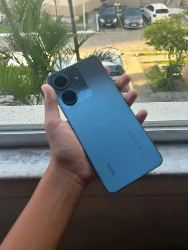 Redmi 13C seminovo estar ótimo tela danificada 