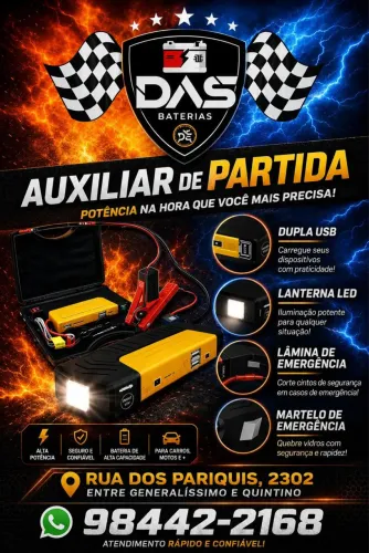 Auxiliar de Partida Veicular
