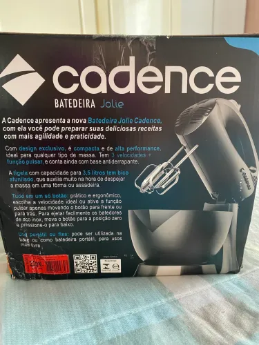 Batedeira cadence nova