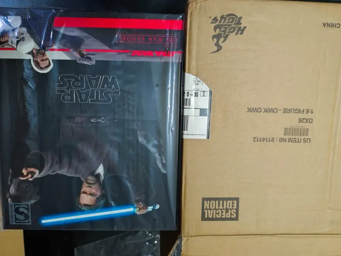 Hot Toys Obi Wan Kenobi Special Star Wars seriado com Darth Vader Anakin Skywalker yoda