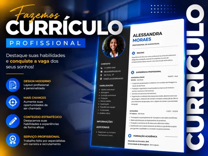 Fazemos Currículo Profissional