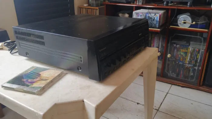 Laser disc Pioneer parou de ler cd ara recuperar mecânica perfeita 