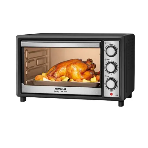Forno Elétrico 42l Family Mondial Preto/inox 127v