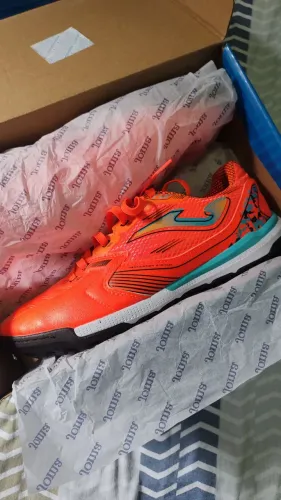 Chuteira society Joma Liga 5 - Laranja N°40