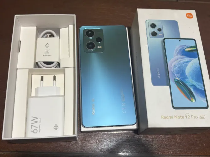 Redmi Note 12 Pro 5G - 67W Turbo Charge - Excelente estado!
