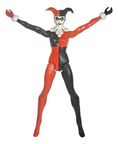 Boneco Arlequina Harley Quinn Dc Comics Batman Original Mattel 30cm (Usado como novo)