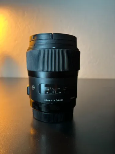 LENTE SIGMA ART 35MM 1.4 CANON