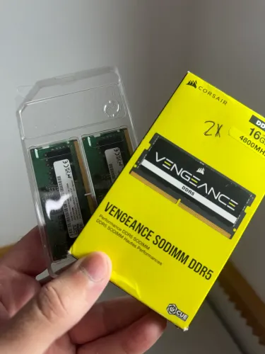 Memoria Ram Notebook DDR5 4800 MHZ - 8 + 8 GB 16 GIGAS - DUAL CHANNEL