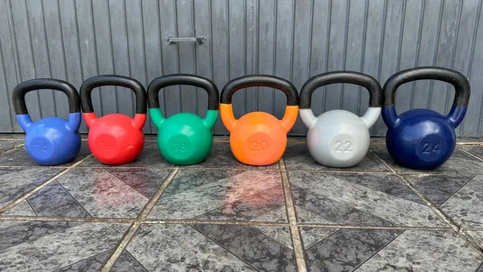 Kettlebells - 14kg, 16kg, 18kg, 20kg, 22kg e 24kg