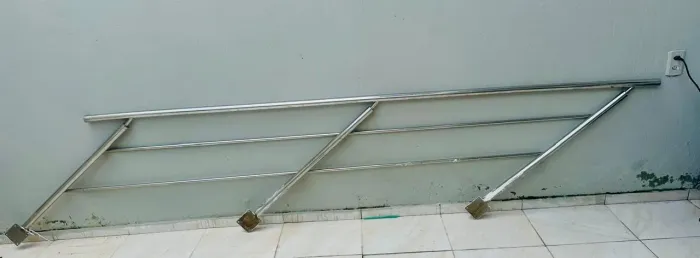 Corrimão inox para escada