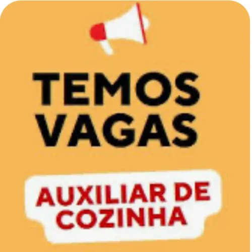 Vaga Auxiliar de Cozinha