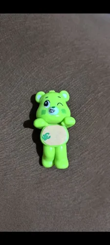 Acessorios dos ursinhos carinhosos para celular na cor VERDE.