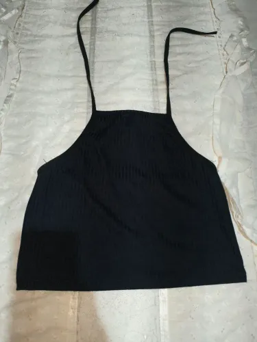 Blusa croped preta P