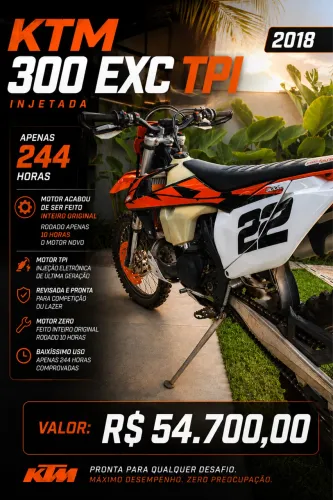 KTM 300 EXC TPI (injetada)