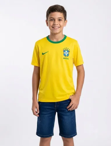 Camisa do Brasil infantil 