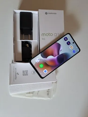 smartphone motorola moto g56 5g 256gb cinza
