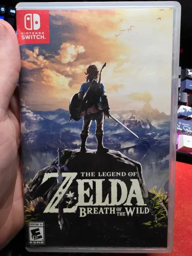 The Legend of Zelda Breath of The Wild Switch Midia Fisica