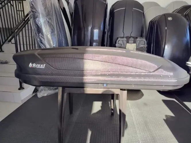 Bagageiro de Teto Kiussi Novo | 400L ? 460L ? 520L | Instalação Grátis