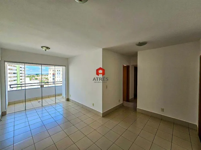 Apartamento para locação com 79m² de área privativa localizado no Setor Jardim Goiás.