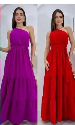 Bazar / Vestido longo! Somente Vermelho!