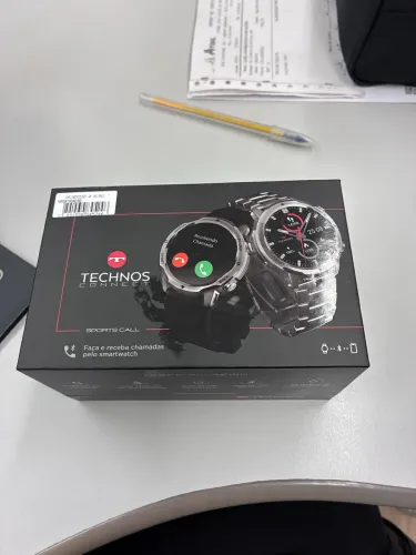? SMARTWATCH TECHNOS CONNECT SPORTS CALL ? NOVO ? NOVO, NUNCA USADO E NA CAIXA!