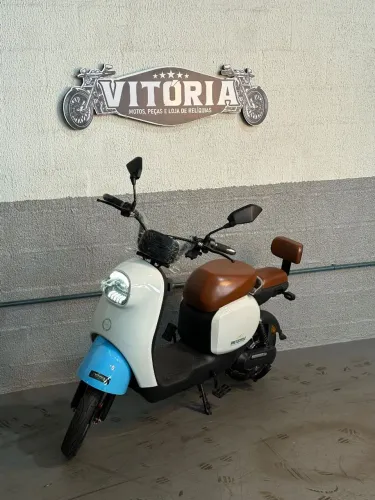 Scooter elétrica Miami 1000w branca - Pronta entrega