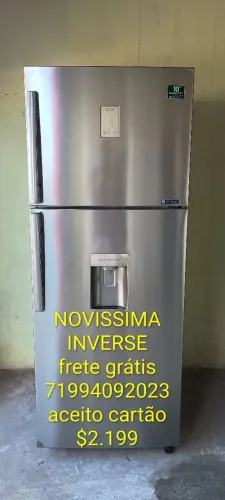 DF80 INOX NOVÍSSIMA 560L digital $2.499 frete grátis *23 aceito cartão