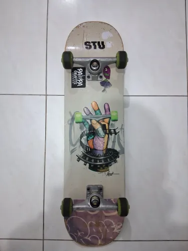 SKATE COM SHAPE RIMEIRA EDIÇÃO DA STU EM CRICIÚMA