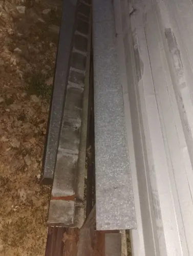 Calha de telhado 13 metros negociavel