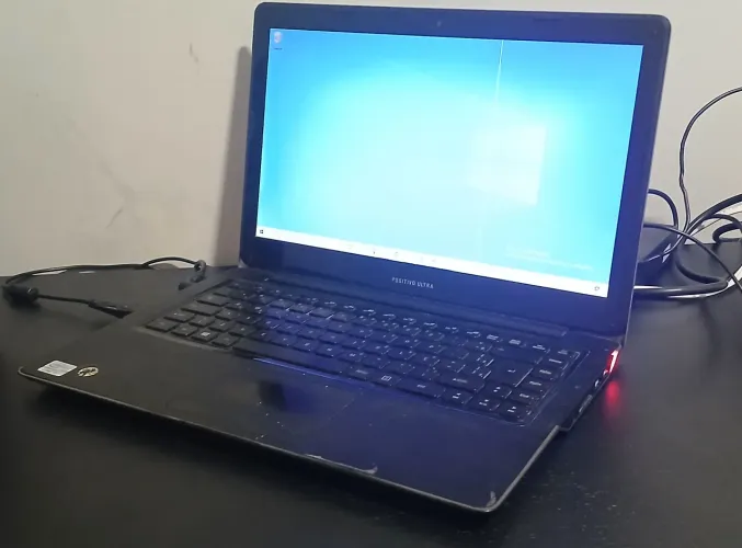 Notebook Positivo Stilo i3 4GB RAM SSD + HD 500GB