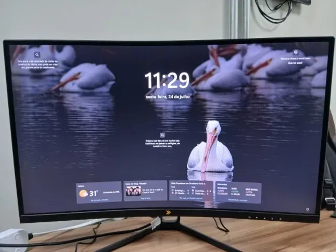Monitor Gamer curvo 320 160hz 27'