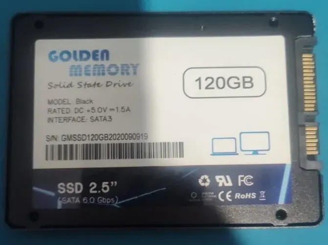 SSD 120 GB COM WINDOWS 10 PRÓ INSTALADO(NÃO ENTREGO)