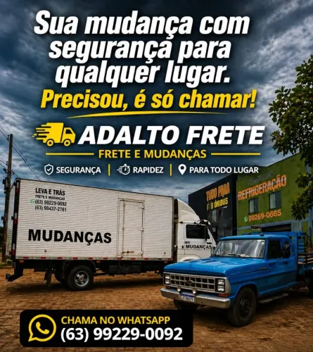Frete e Mudanças para qualquer lugar do Brasil