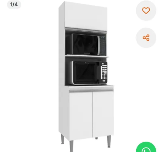 Armário de cozinha NOVO ainda na caixa.